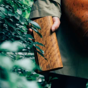 柚木經典長皮夾