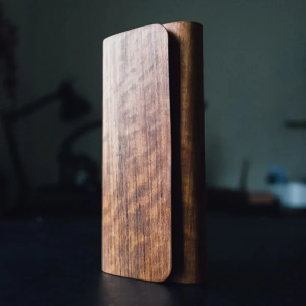 柚木經典長皮夾