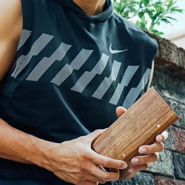 柚木經典長皮夾