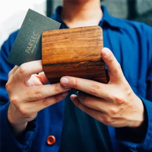 柚木經典名片夾