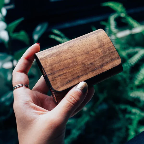 柚木經典名片夾