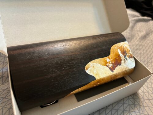 【長皮夾】黑檀朧月箔長夾 photo review