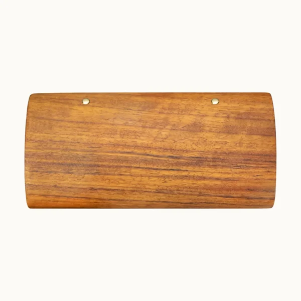 【長皮夾】經典柚木