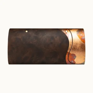 【長皮夾】花樟紫霞箔長夾