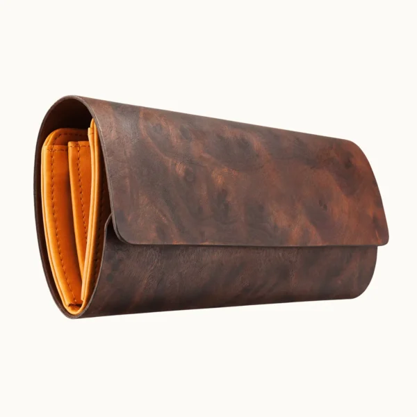 花樟長皮夾-斜面 【長皮夾】經典花樟