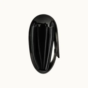 黑長皮夾-左 【長皮夾】黑檀朧月箔長夾