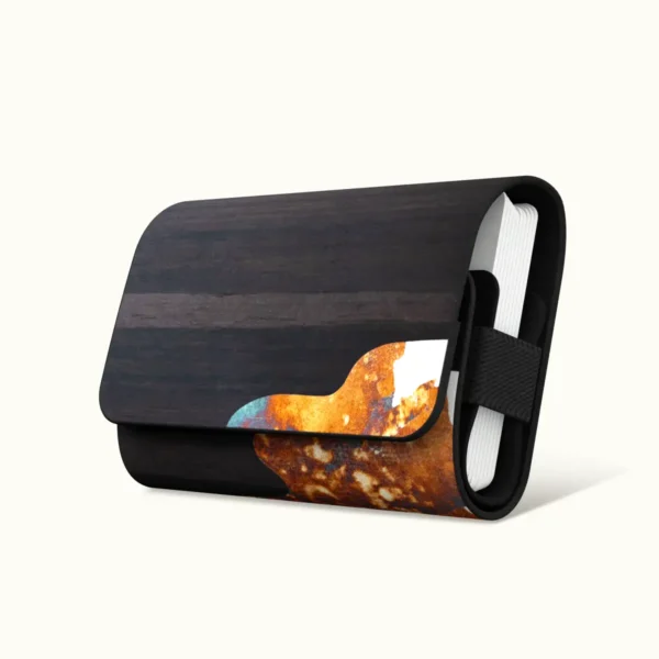 【名片夾】黑檀朧月箔