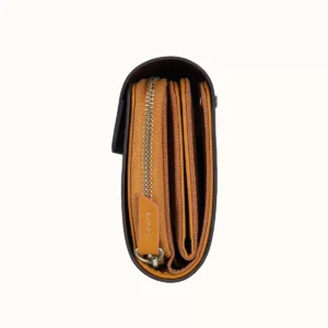 【短皮夾】柚木秋華箔