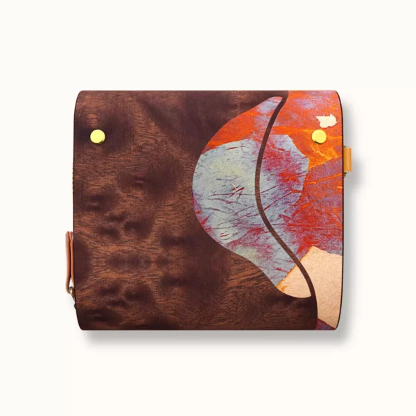 【短皮夾】花樟紫霞箔