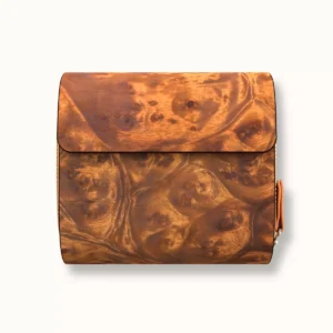 【Small Wallet】Golden Coin Patterned Camphor